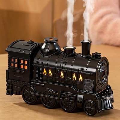 Train Diffuser 300ML Essential Oil Diffuser Ultrasonic Cool Mist Humidifier with