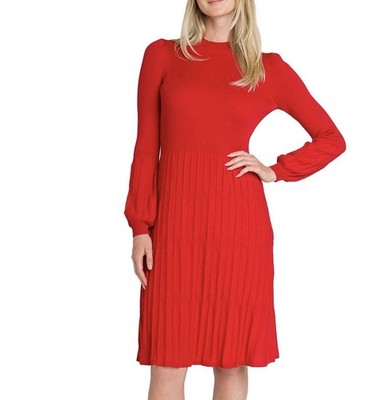 NWT Draper James Women's Size M Mock Neck Midi Sweater Dress Red Elegant Holiday | eBay NWT Draper James Women's Size M Mock Neck Midi Sweater Dress Red Elegant Holiday | eBay