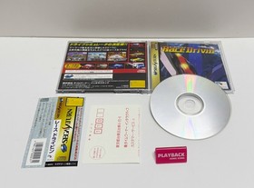 RACE DRIVIN' Drivin Sega Saturn Japan Import
