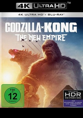 Godzilla x Kong: The New Empire - 4K Ultra HD # UHD+BLU-RAY-NEU