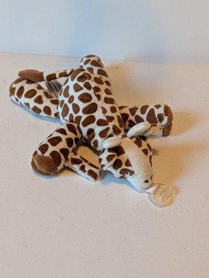 Philips AVENT Giraffe Lovey Plush Pacifier Holder Soothie Snuggle Stuffed 8'' B2