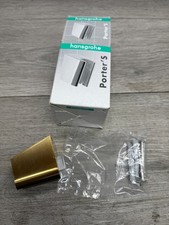 Hansgrohe 28331140 Porter S Wall Mounted Hand Shower Holder READ