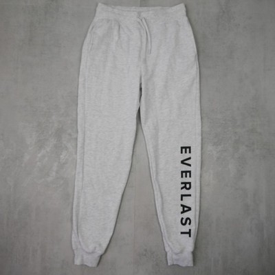 Everlast Jogginghose Damen Grau S Regular Fit Sportwear Logo Print Jogger