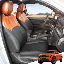 Full Coverage Seat Covers Fit for Toyota Tacoma 2024 2025 2026 Double Cab