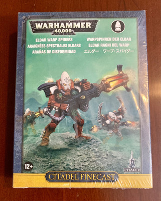 Warhammer 40k Eldar Warp Spiders NIB Finecast Vintage Sealed