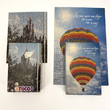 Vintage Mini Puzzle Lot TUCO Disney World 8301  Hallmark Springbok Complete