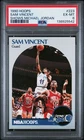 1990 Hoops SAM VINCENT w/ MICHAEL JORDAN #223 PSA 6 EX-MT