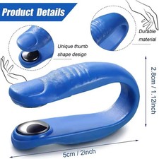 4PCS Portable Acupressure Thumb Clips – Hand Pressure Point Massage