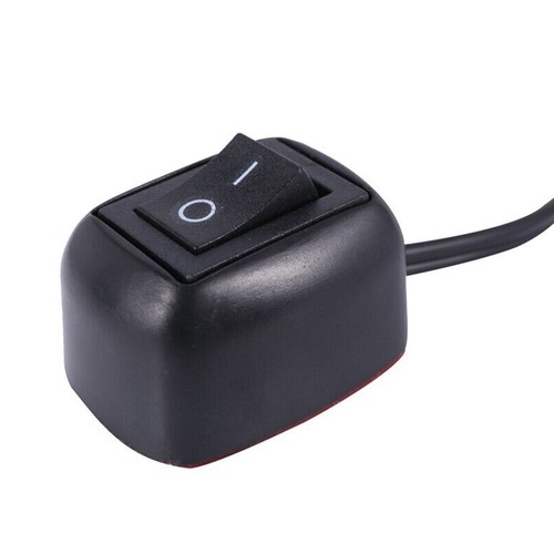 Car Switch Power ON/Off For Fog Lights Black Button Plastic 18AWG 220V ...