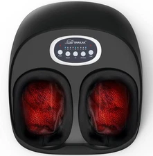 Shiatsu Foot Massager w/ Heat, Kneading, Compression, Vibration, Feet Massage 