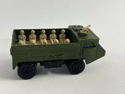 Matchbox Lesney Superfast Model No. 54 Army Personnel Carrier 1976 England MINT