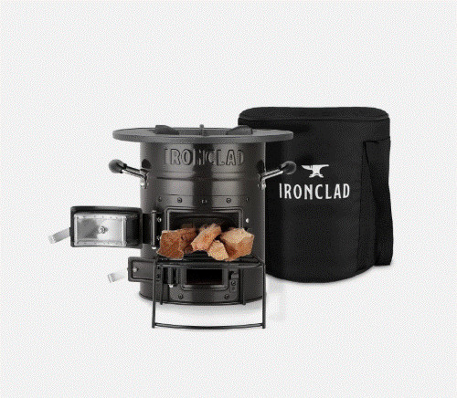 Rocket Stove Camping Wood Stove For Emergency Preparedness