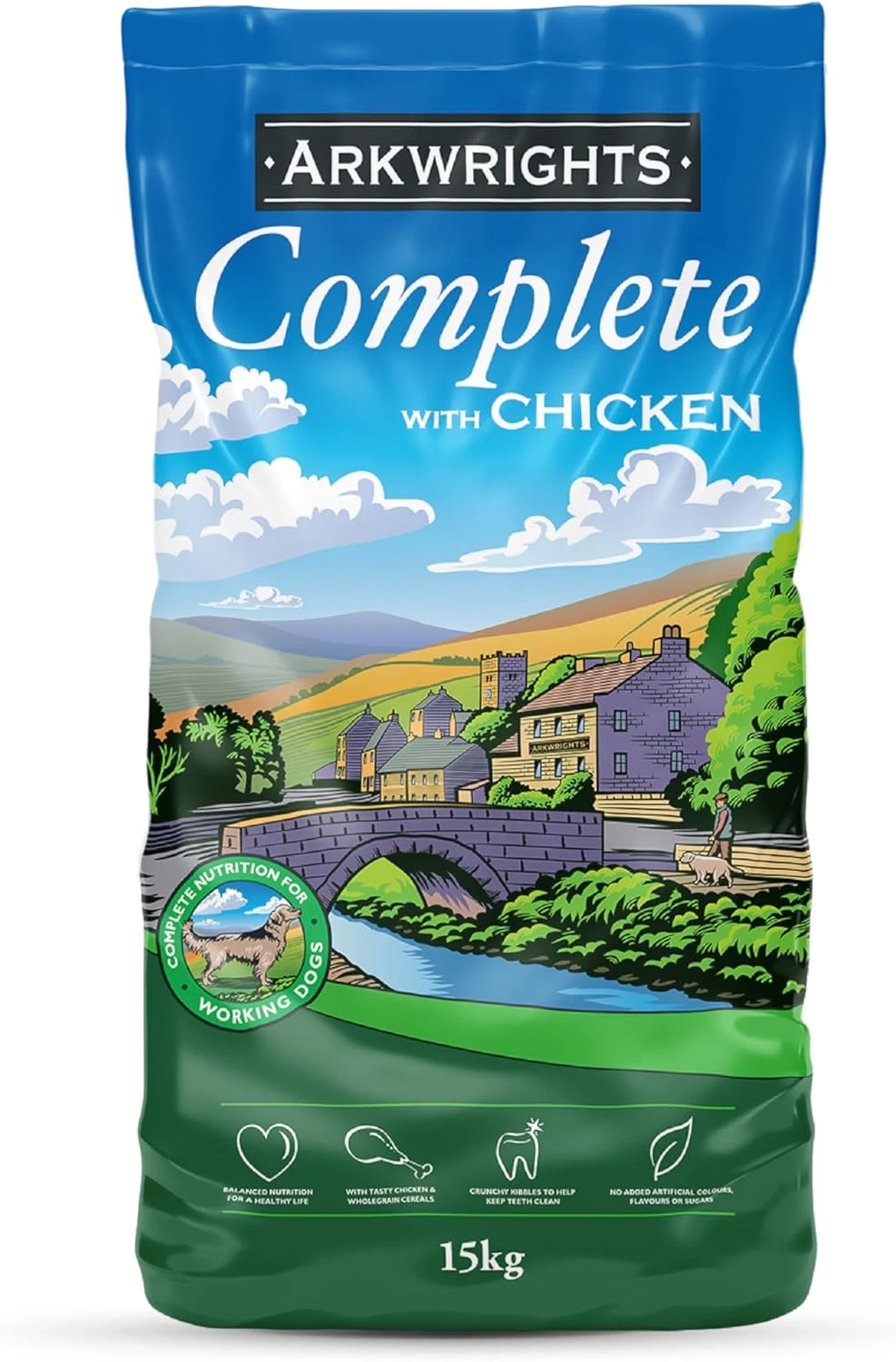 Arkwrights Dry Dog Food Sensitive Complete Extra Chicken Nutrition Balanced 15kg
Opens in a new wind