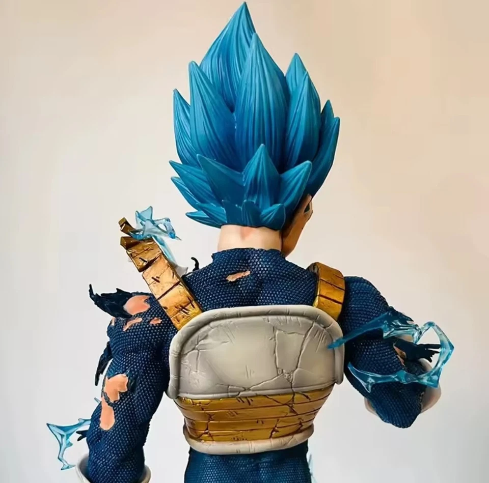 Dragonball Action Figure Anime Vegeta 26,5 CM Statua Da Collezione Nuovo - Immagine 3 di 3