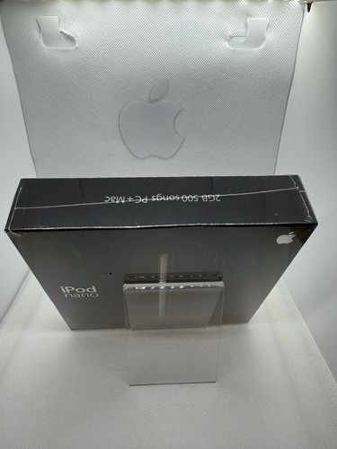 Apple iPod nano 1st 1. Generation 2GB Schwarz Black NEU NEW Sealed Versiegelt - Picture 7 of 8