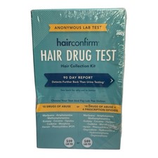 HairConfirm Hair Drug Test Hair Collection Kit 90 Day Report