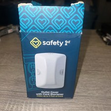 Safety 1st Outlet Plug  Adapter Cover w/ Cord Shortener  Dual Release - 72385
