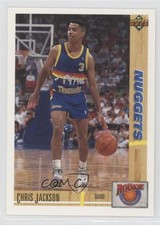 1991 Upper Deck Rookie Standouts Mahmoud Abdul-Rauf (Chris Jackson on Card) 1b9b. rookie card picture