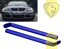 Grill Sportgrill K�hler Streben Leisten f�r BMW 3er E90 E91 E92 E93 blau