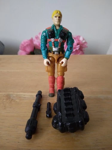 GI Joe 1989 Downtown with Accessories: Tight Joints, New O Ring, ARAH, Vintage