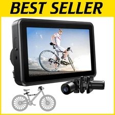 4.3'' HD Bike Rear View Camera with Night Vision & 145° Wide Angle Lens