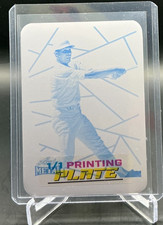 2024 Leaf Collective Multi-Sport TONY PEREZ 1990 Leaf Base Cyan Plate 1/1