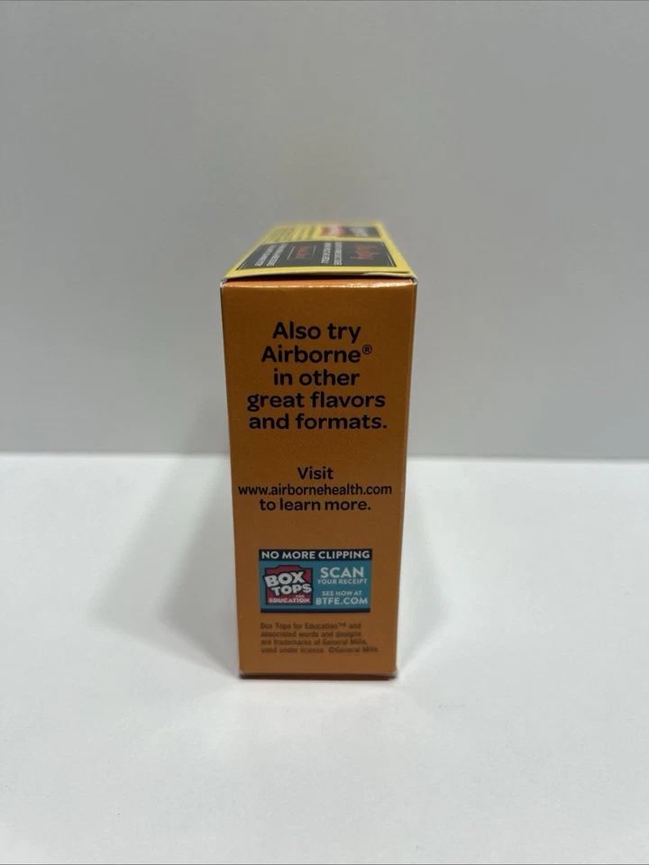 Vitamina C en el aire 1000 mg comprimidos de apoyo inmunológico naranja picante 30 Ct NUEVO 01/26 Foto 2 de 4