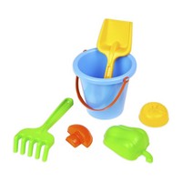 Lena Sandset 6-Tlg. Sandspielzeug Eimer Schaufel Rechen FöRmchen Sandkasten Netz