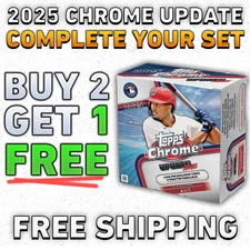 2025 Topps Chrome Update Singles - YOU PICK - Complete Your Set! - #USC1-USC200