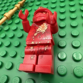 LEGO Ninjago NRG Kai Minifigure njo0055 Rise of the Snakes 9591 Rare
