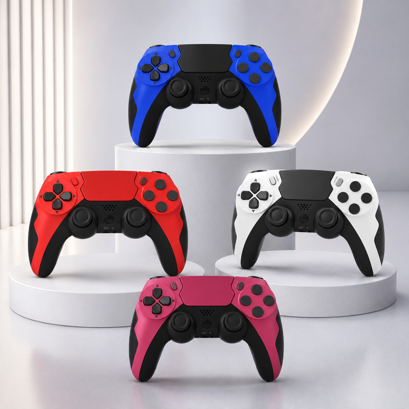 Wireless Dual Vibration Six Axis Game Controller for PS4 PS3 PC Gamepad UK