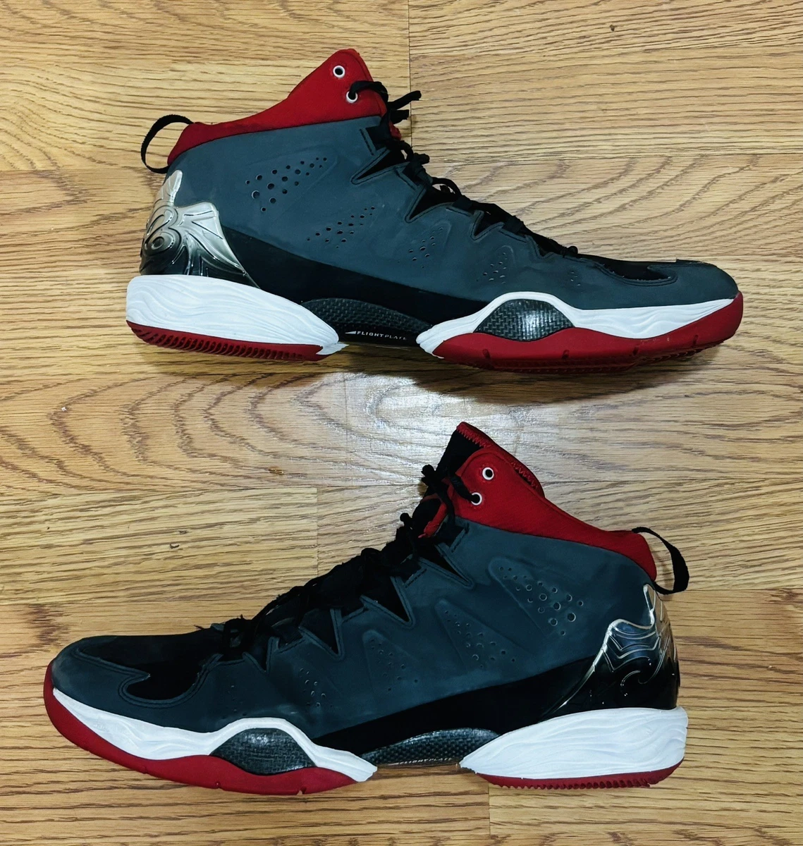 Jordan Melo M10 Mid Anthracite Red for Sale | Authenticity