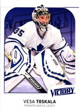 2009-10 Upper Deck Victory Vesa Toskala Toronto Maple Leafs #182