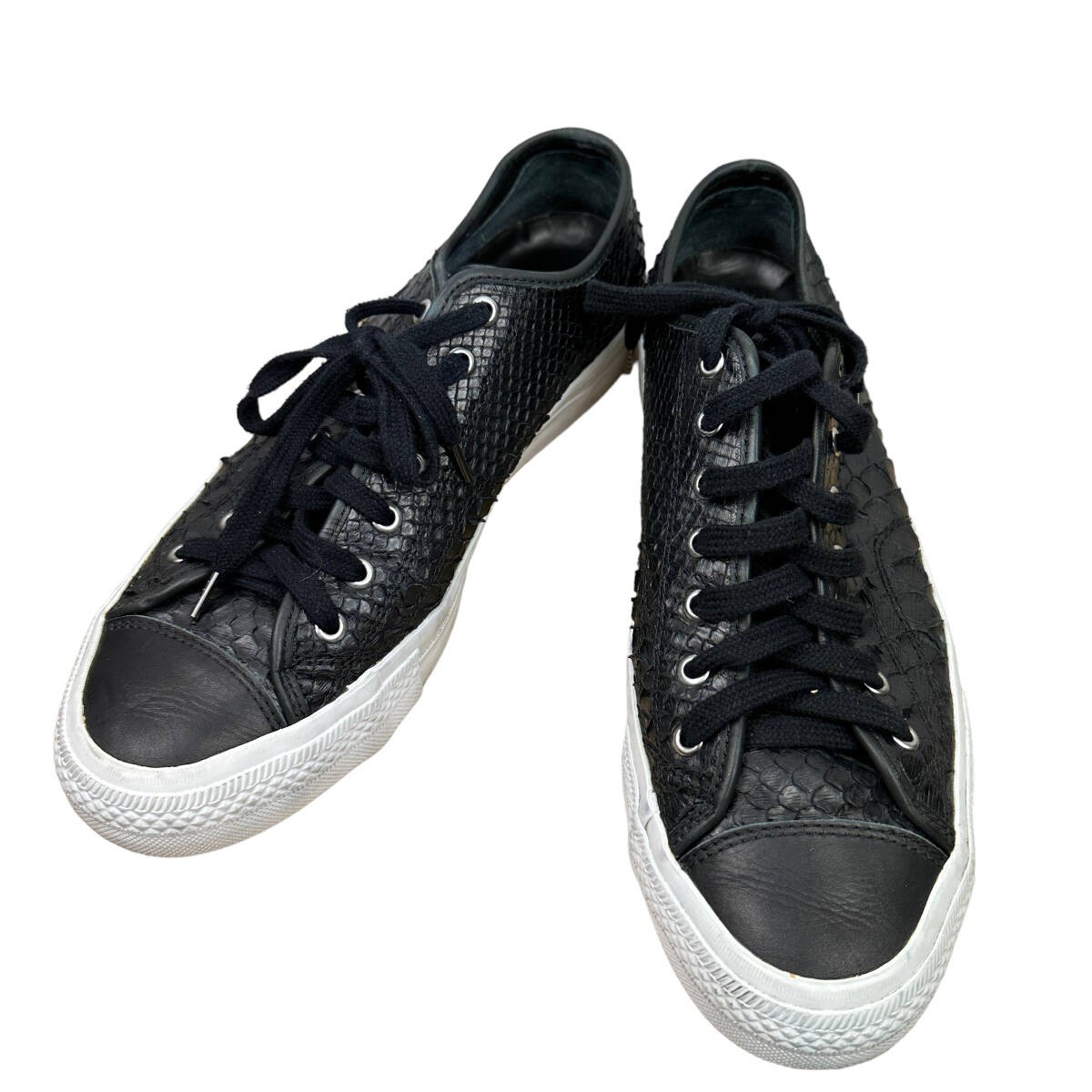 Visvim Skagway Lo Python Black Size M10 Sneakers - image 1