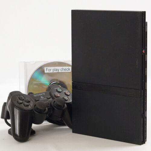 Konsola PS2 Slim SCPH-70000 CB czarna system Playstation2 DARMOWA WYSYŁKA NTSC-J 906718 - Zdjęcie 1 z 12