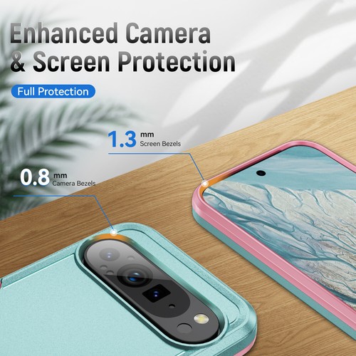 Funda delgada resistente a prueba de golpes para teléfono Google Pixel 9A/9 Pro XL/8/7/6A - Imagen 62 de 71