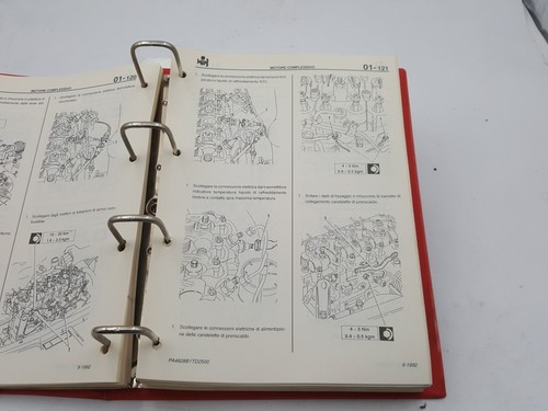 Werkstatthandbuch Alfa Romeo Alfa 155 Ergänzungswerte für Turbo Diesel Ausgabe - Bild 13 von 24