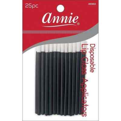 Annie Lip Gloss Applicators Disposable, 1 pk