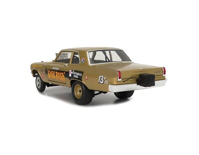 1965 DODGE CORONET AWB GOLD RUSH GOLD MET. 1:18 SCALE BY ACME