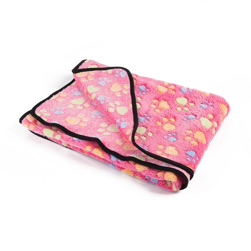 Manta de lana para mascotas perro gato cachorro suave cálida estera cubierta cojín M L XL - Imagen 39 de 107