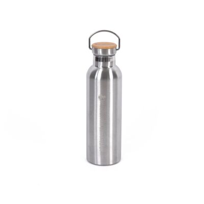 Edelstahl Trinkflasche 750 ml Outdoor Wasserflasche Isolierflasche Thermos NEU