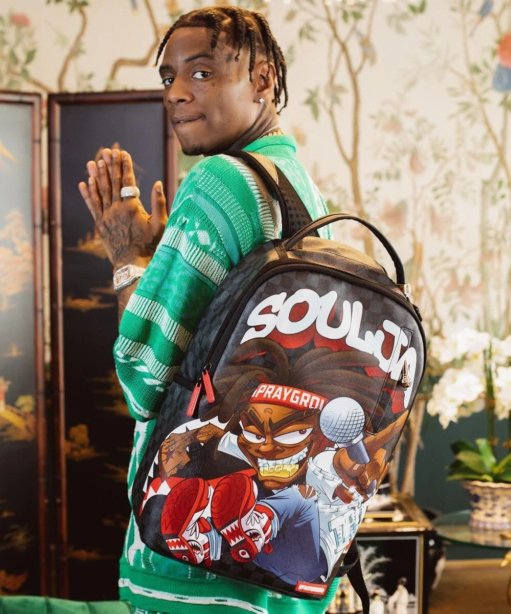 Sprayground Soulja Boy Shark In Paris Backpack Back To School