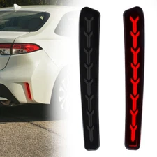 Rear Bumper LED Turn Signal Reflector Lights For Toyota Corolla Sedan 2020-2023