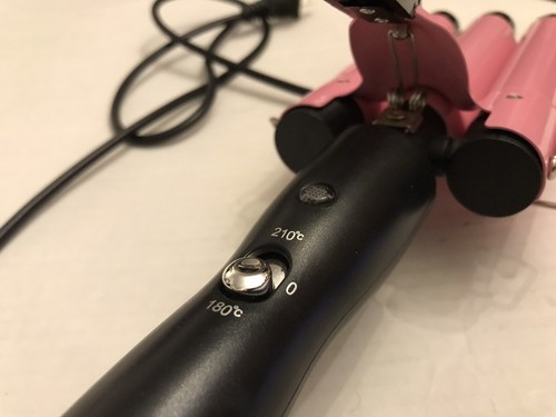 Newlemo 3 Barrel Curling Iron 25Mm, 1-Inch Crimper Hair Iron Curling Wand - Bild 8 von 8