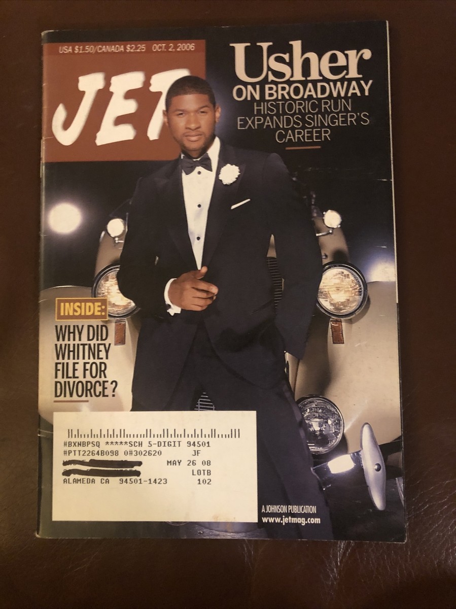 Usher 1998-2008 JET Magazine Lot of 4 R&B Singer / Maxwell / Joe