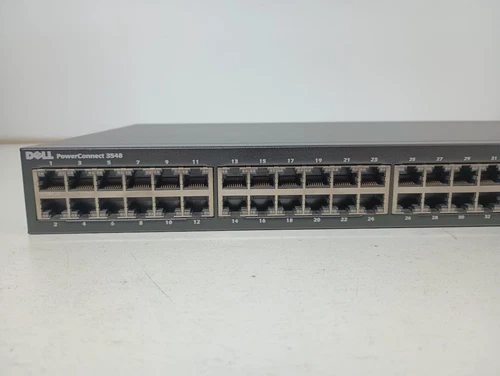 Dell PowerConnect 3548 48-Port 10/100Mbps Ethernet Switch (78786) 100-240 Volts - Picture 4 of 14