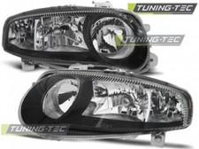 Coppia Set Fari Fanali Anteriori Tuning  147 (01.2001-12.2004) Nero