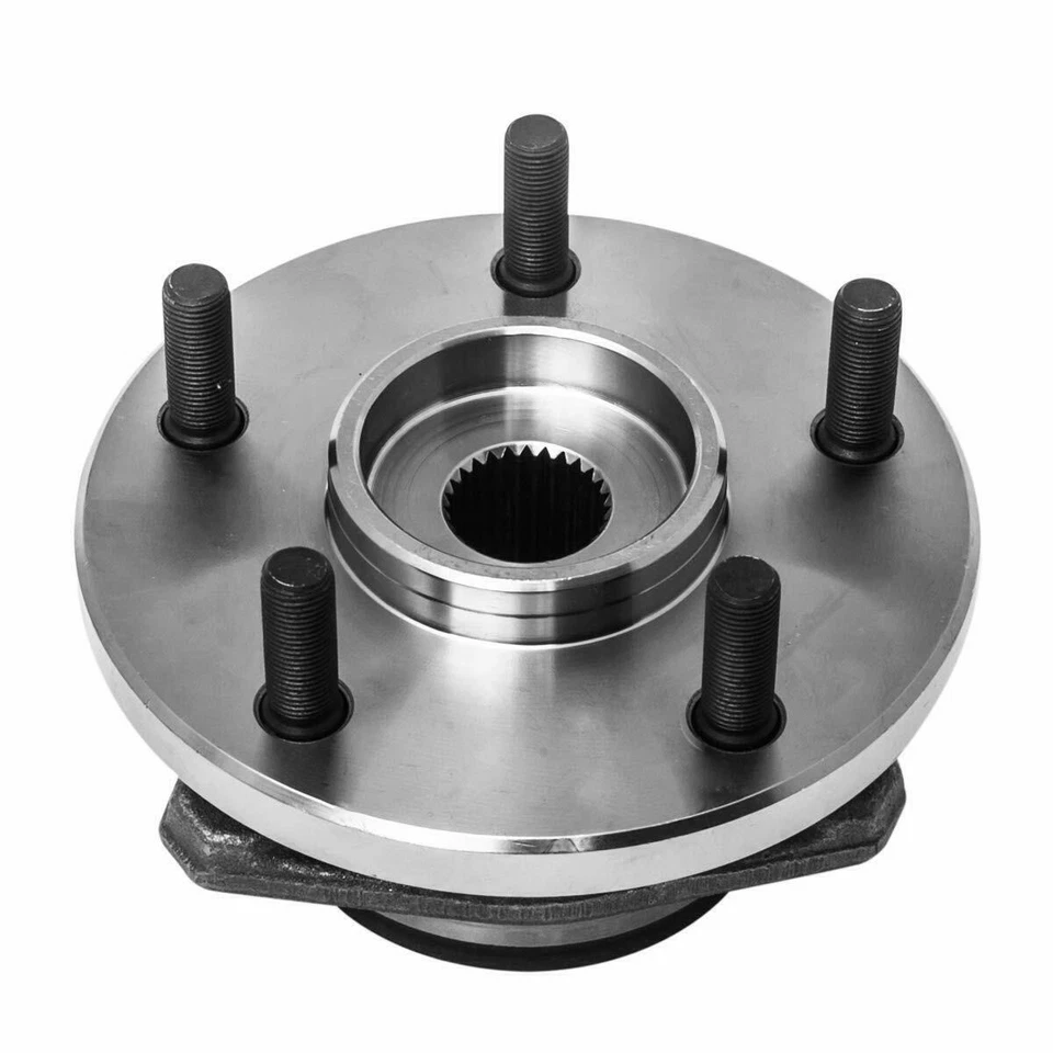 Par de cojinetes de rueda delantera Timken y conjunto de buje nuevos para Jeep Wrangler TJ 1999-06 Foto 4 de 4