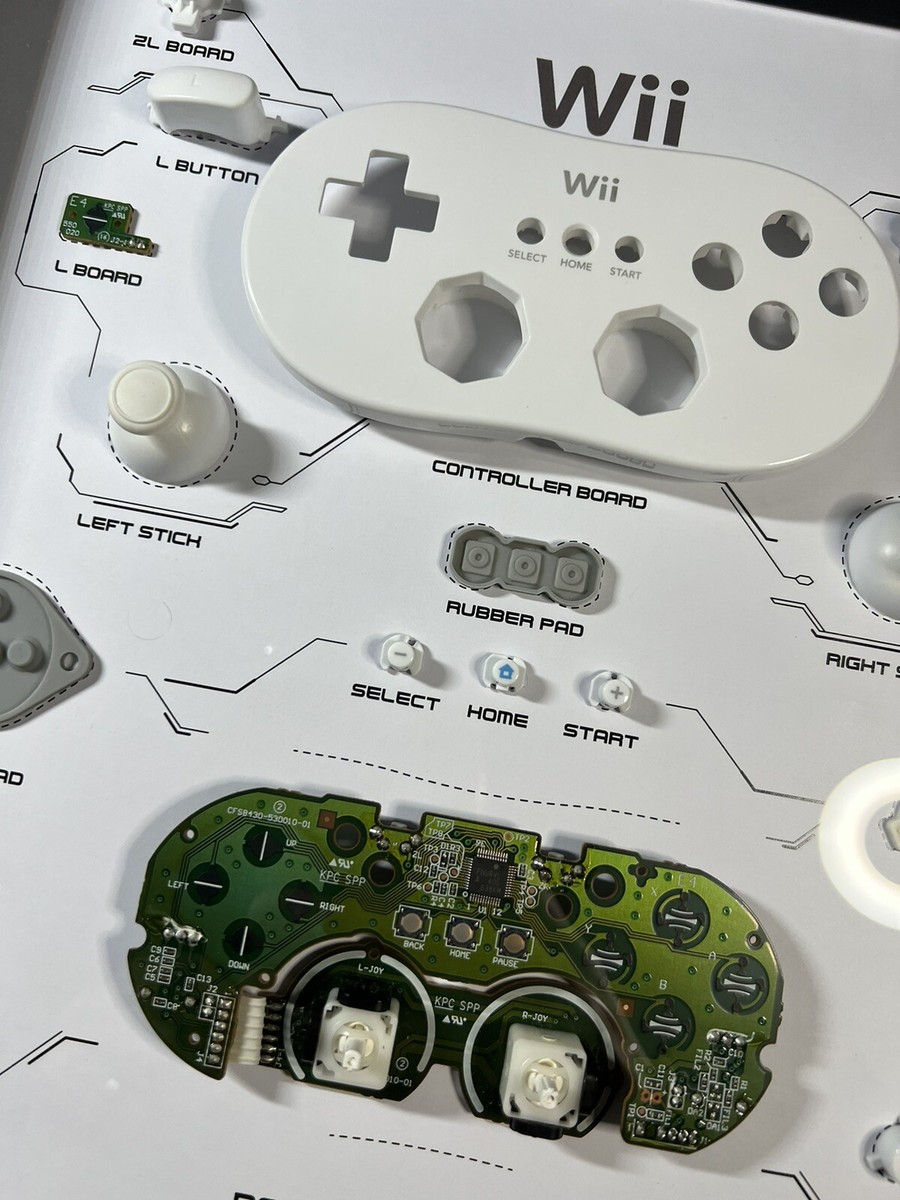 Nintendo Wii Controller Teardown Wall Frame | eBay