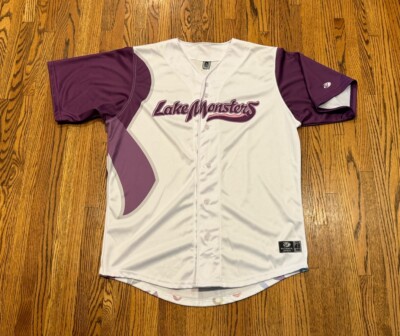 Vermont Lake Monsters OT Sports Specialty Game Worn Used MILB Baseball  Jersey 48 | eBay